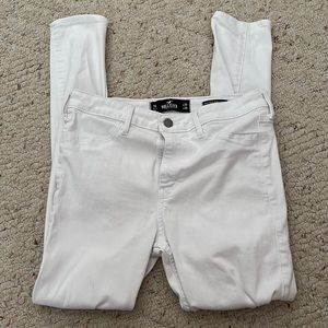 Hollister White High-Rise Jean Legging Size 28/Size 7R